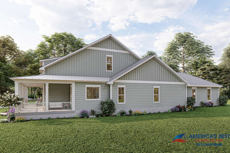 Cottage House Plan #041-00271 Elevation Photo