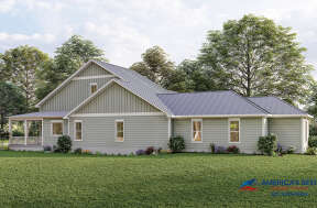 Cottage House Plan #041-00271 Elevation Photo