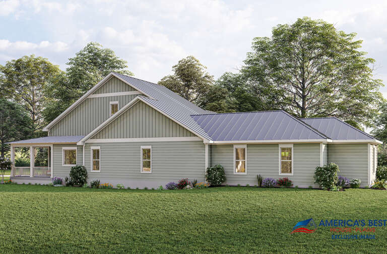 Cottage House Plan #041-00271 Elevation Photo