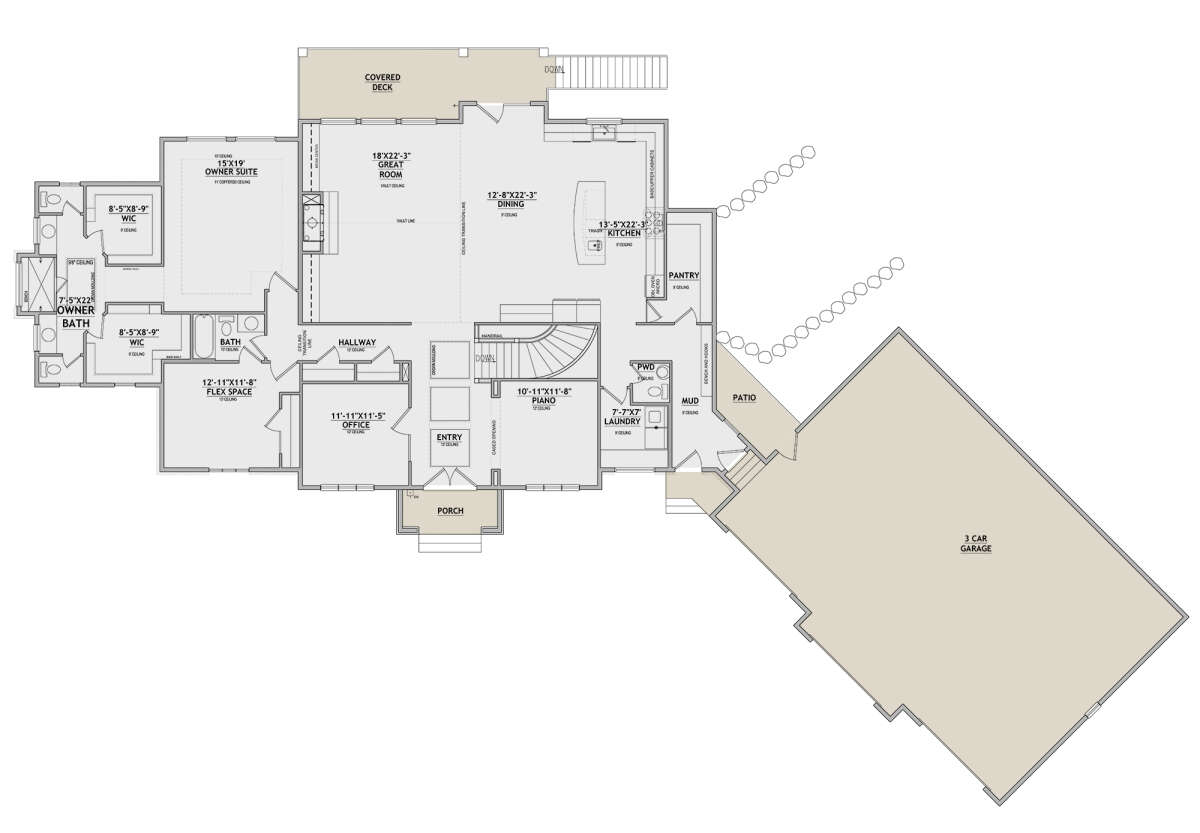 Main Floor  for House Plan #8768-00085