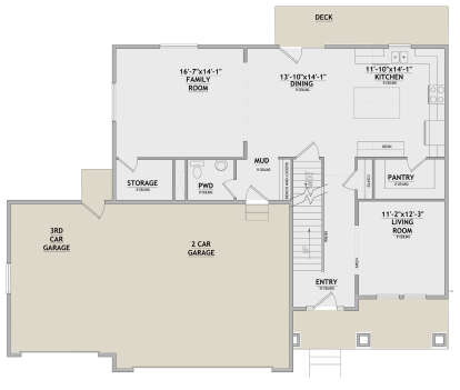 House Plan House Plan #26729 Drawing 1