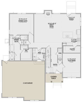 Main Floor  for House Plan #8768-00089