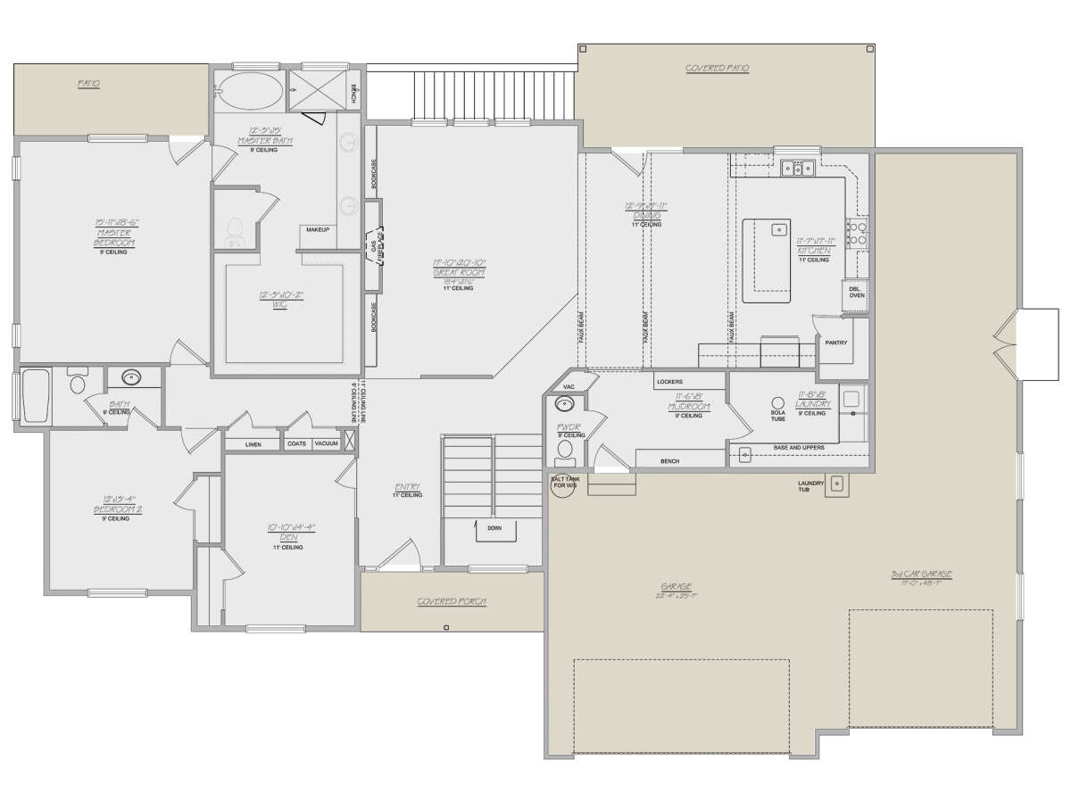 Main Floor  for House Plan #8768-00090