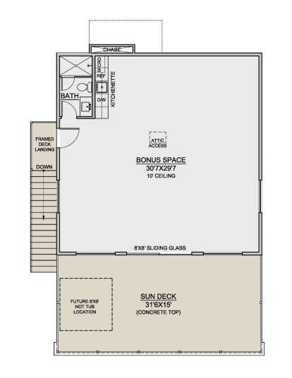 Second Floor for House Plan #7306-00035