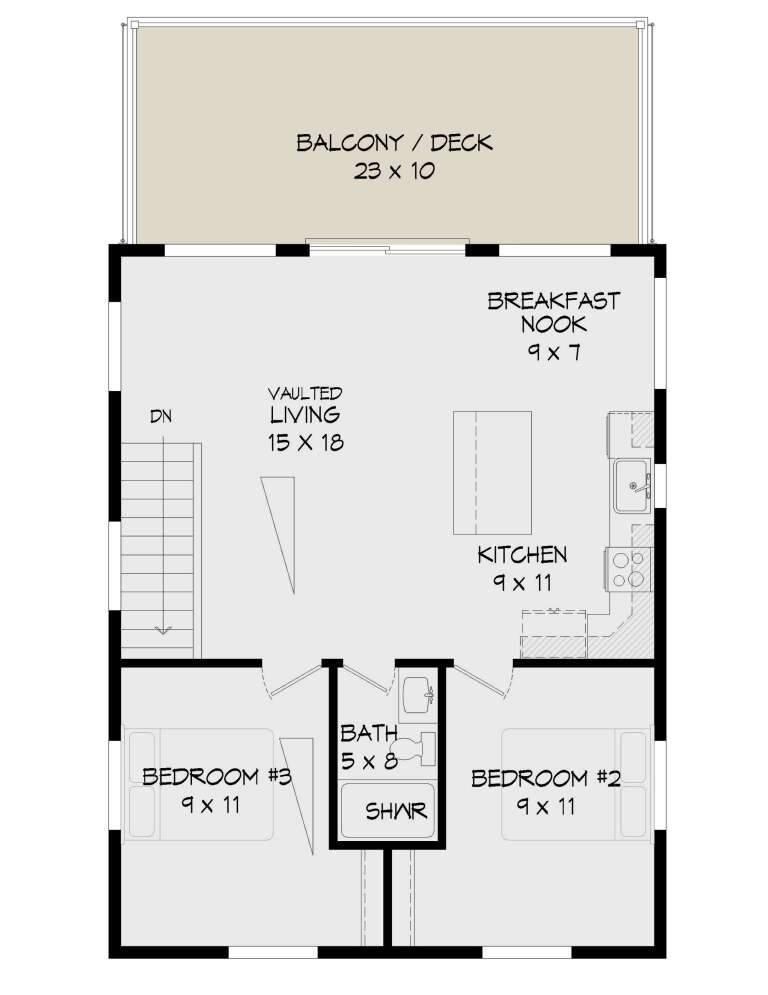 House Plan House Plan #26739 Drawing 2