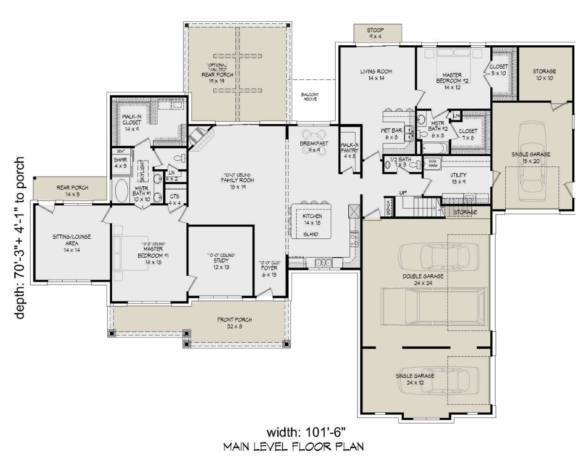 Main Floor  for House Plan #940-00490