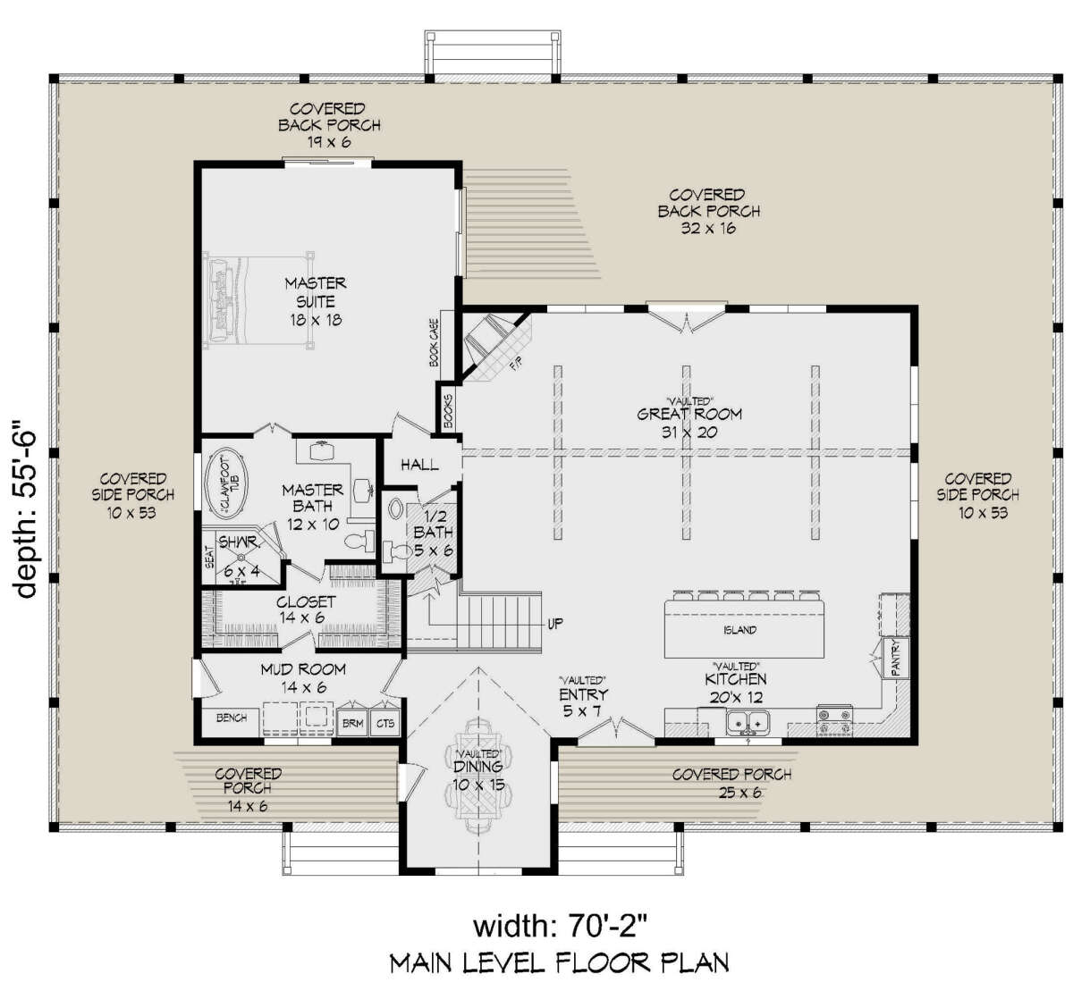 Main Floor  for House Plan #940-00491