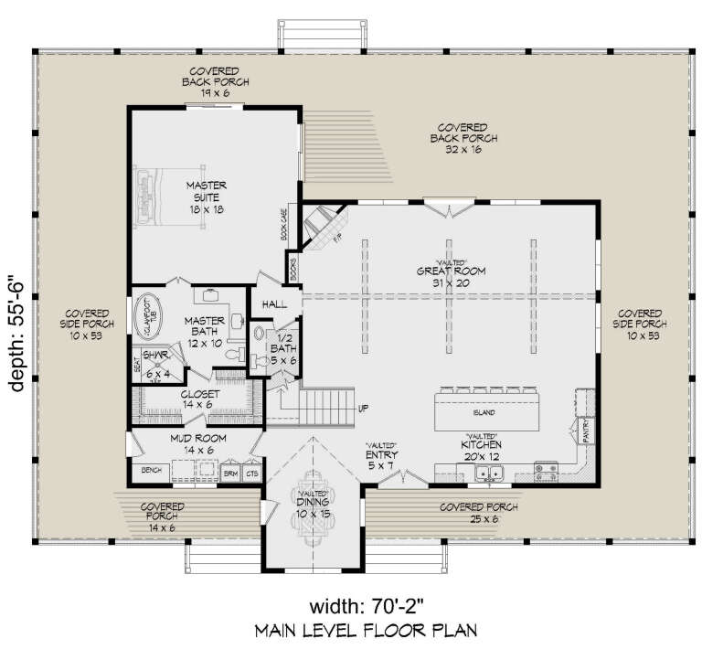 House Plan House Plan #26741 Drawing 1