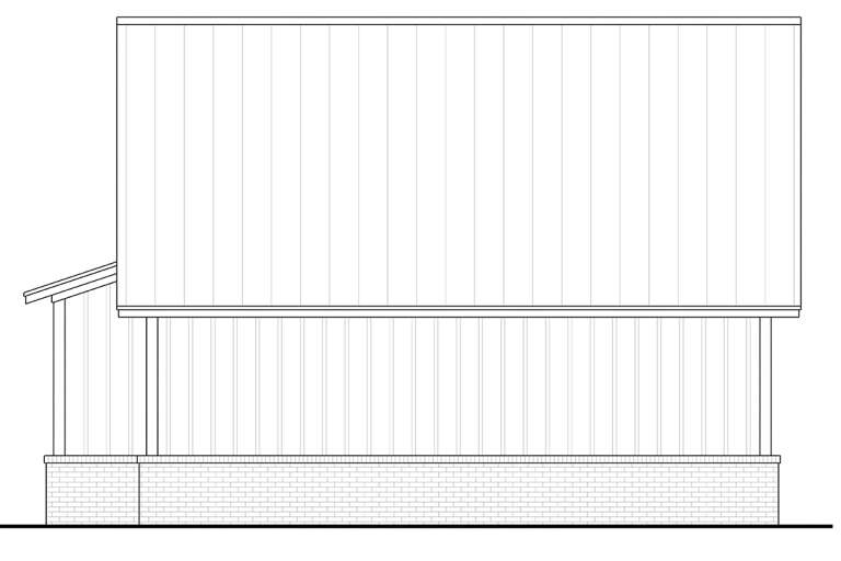 Modern Farmhouse House Plan #041-00272 Elevation Photo