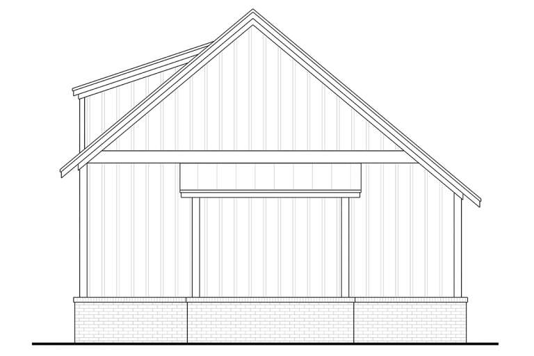Modern Farmhouse House Plan #041-00272 Elevation Photo