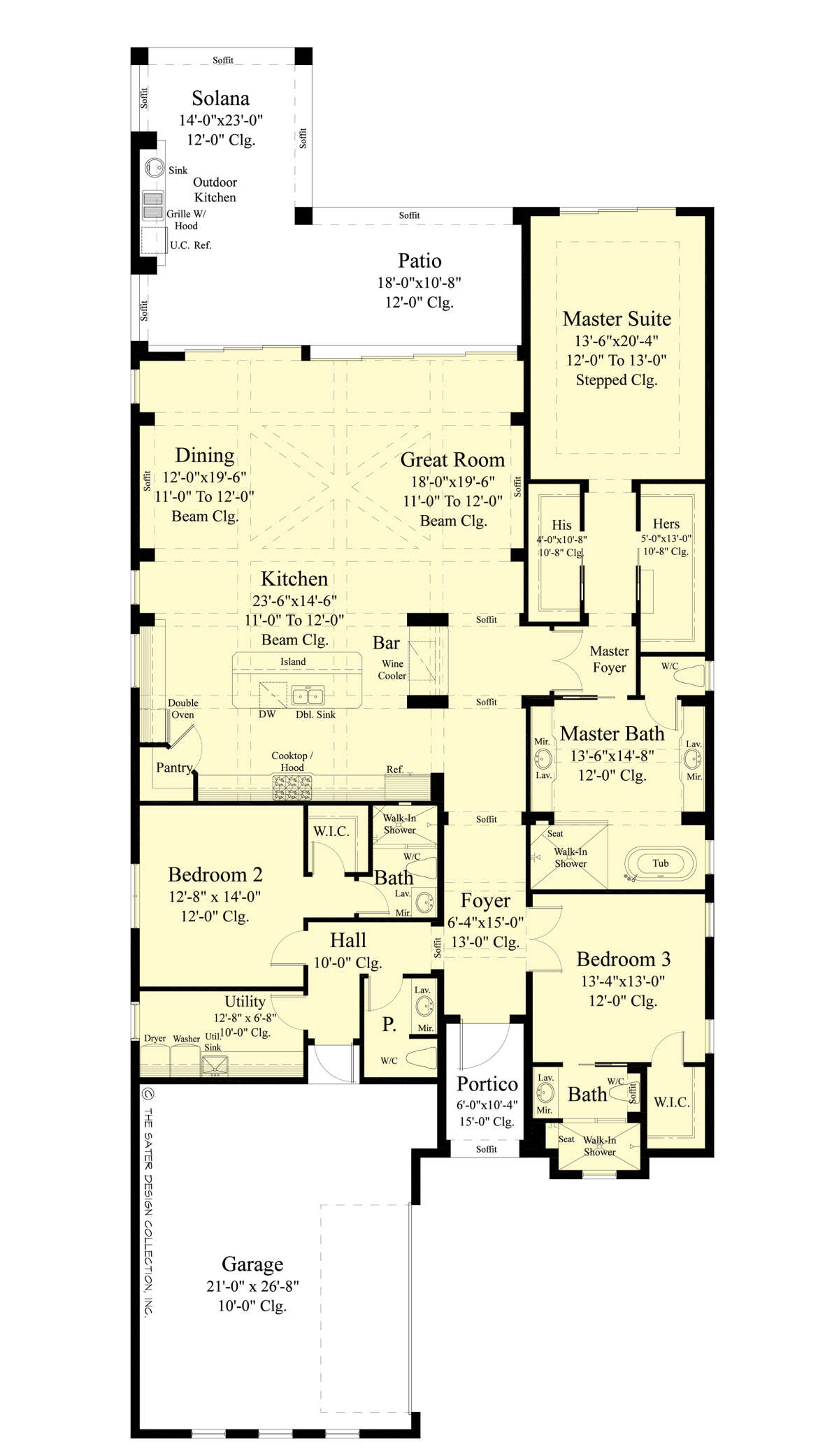 Main Floor  for House Plan #8436-00001