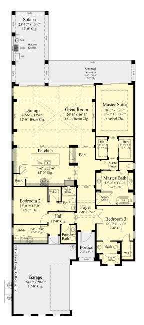 Main Floor  for House Plan #8436-00003