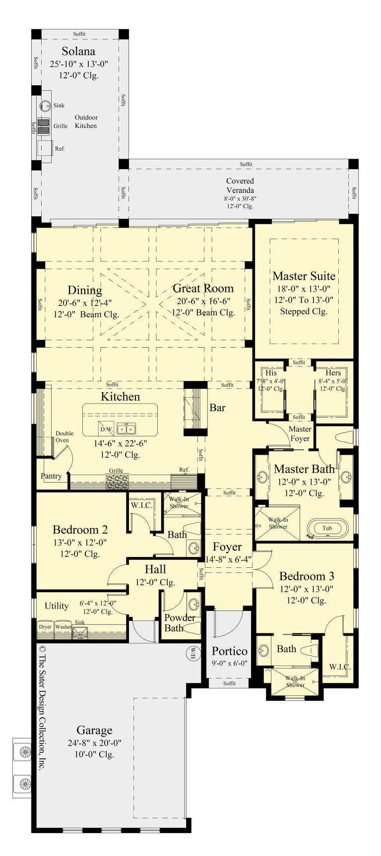 House Plan House Plan #26747 Drawing 1