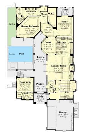 Main Floor  for House Plan #8436-00004