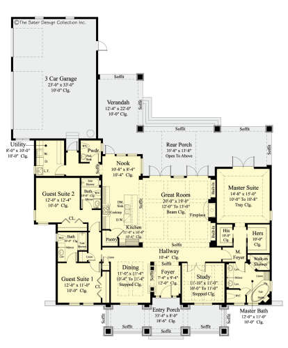 Main Floor  for House Plan #8436-00005
