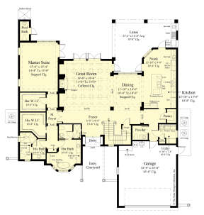 Main Floor  for House Plan #8436-00006