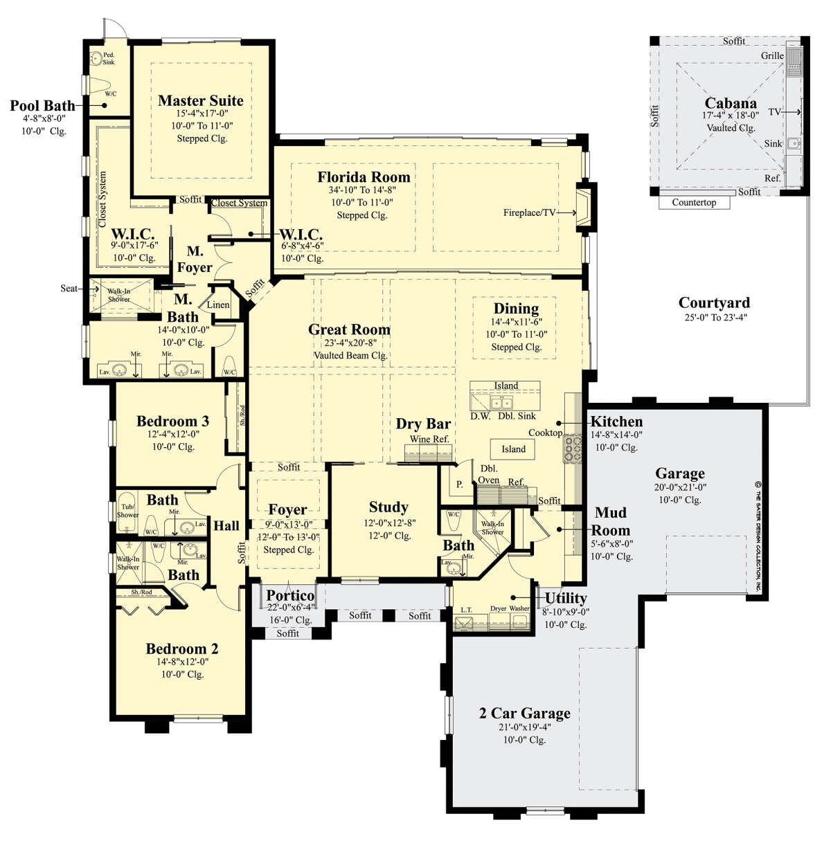 Main Floor  for House Plan #8436-00007