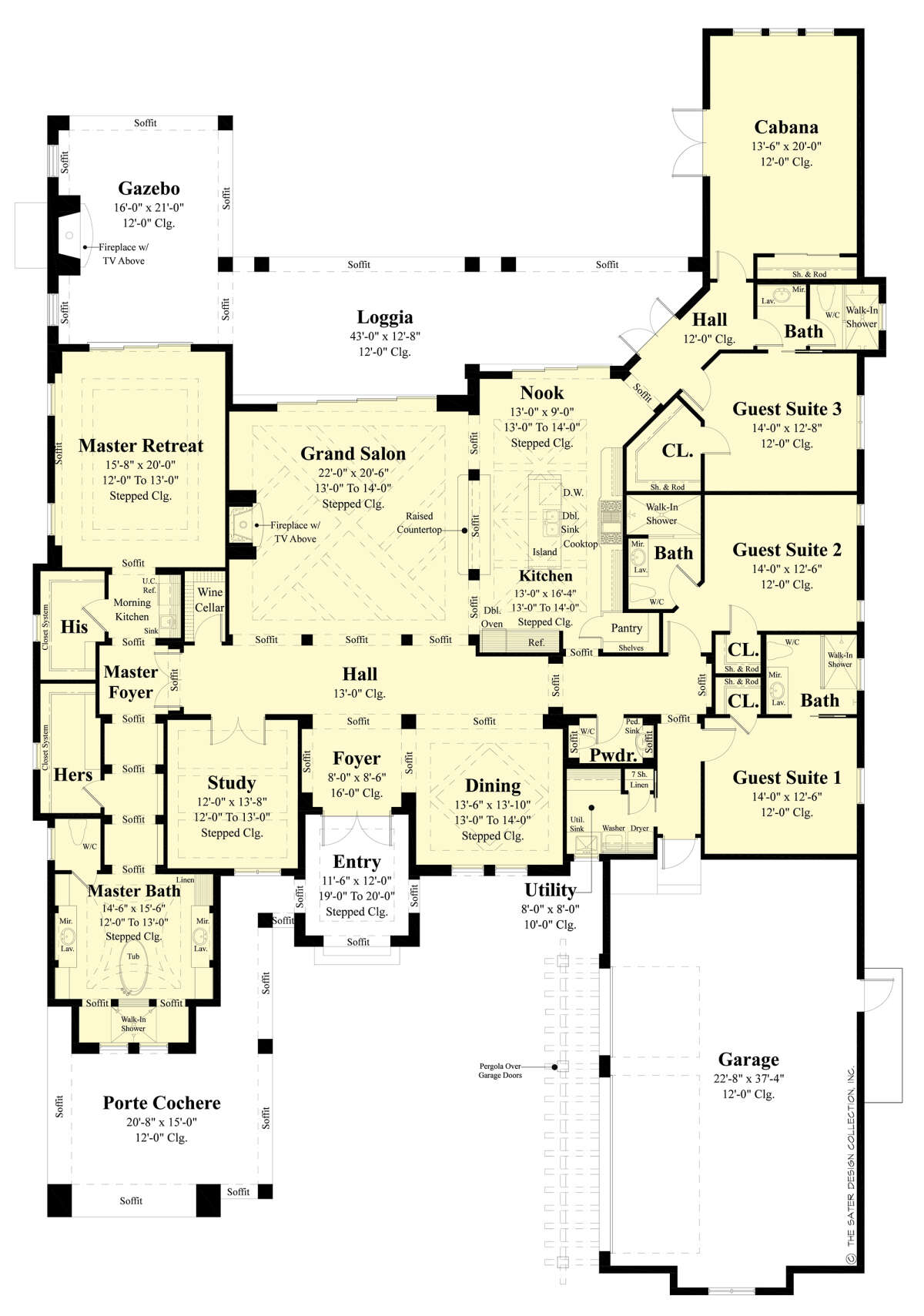 Main Floor  for House Plan #8436-00009