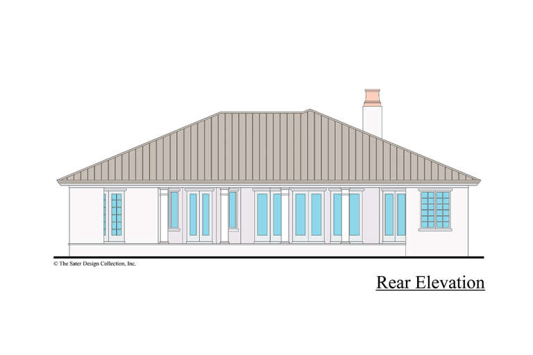 Mediterranean House Plan #8436-00010 Elevation Photo