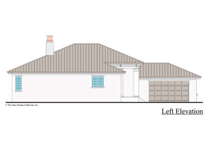 Mediterranean House Plan #8436-00010 Elevation Photo