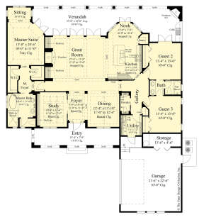 Main Floor  for House Plan #8436-00010