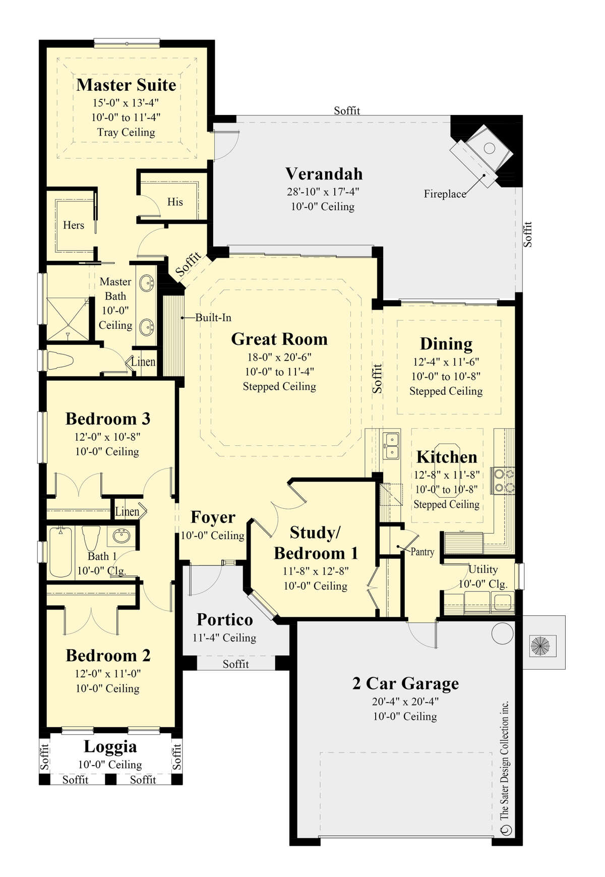 Main Floor  for House Plan #8436-00012