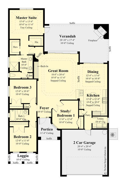 Main Floor  for House Plan #8436-00012