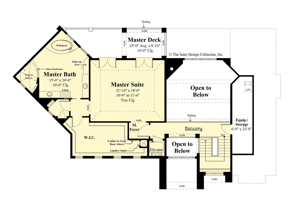 Second Floor for House Plan #8436-00015