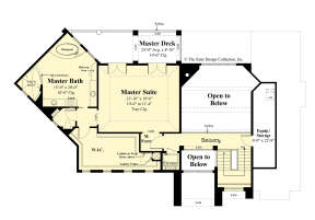 Second Floor for House Plan #8436-00015