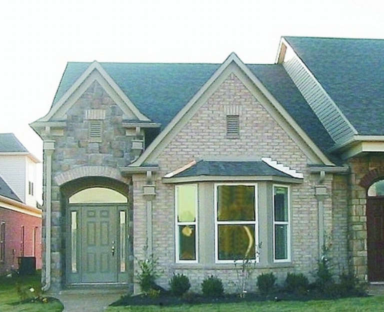French Country House Plan #053-00355 Elevation Photo