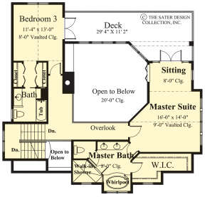 Third Floor for House Plan #8436-00017
