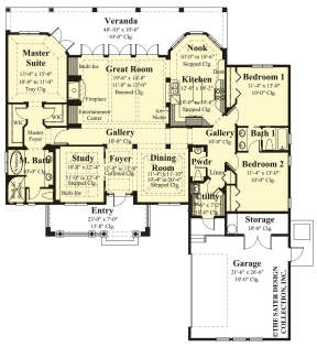 Main Floor  for House Plan #8436-00018