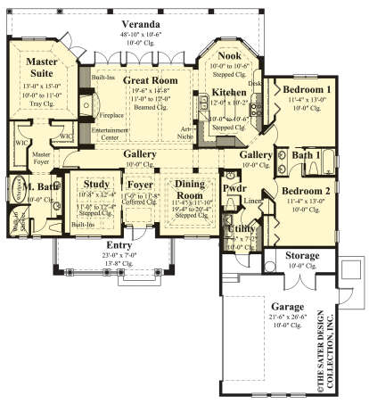 Main Floor  for House Plan #8436-00018