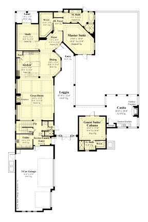 Main Floor  for House Plan #8436-00019