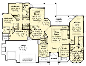 Main Floor  for House Plan #8436-00020