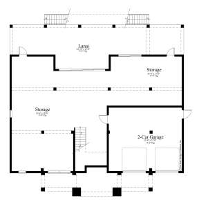 First Floor for House Plan #8436-00021
