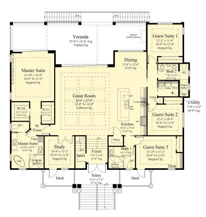 House Plan House Plan #26765 Drawing 2