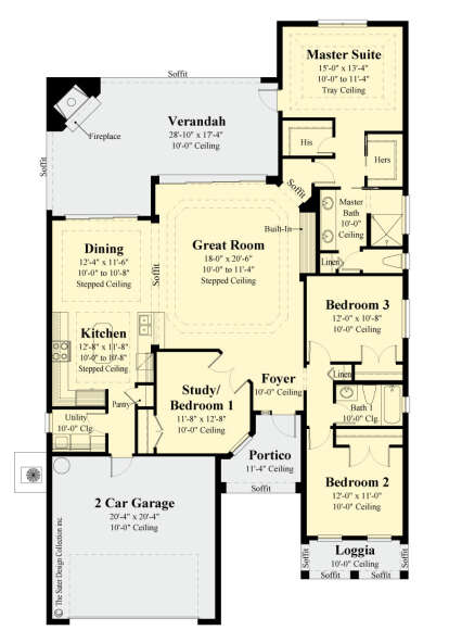 House Plan House Plan #26767 Drawing 1