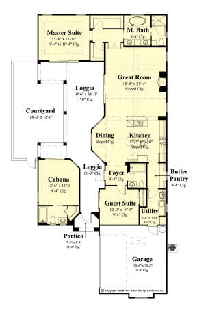 Main Floor  for House Plan #8436-00024