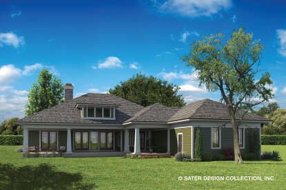 Craftsman House Plan #8436-00025 Elevation Photo