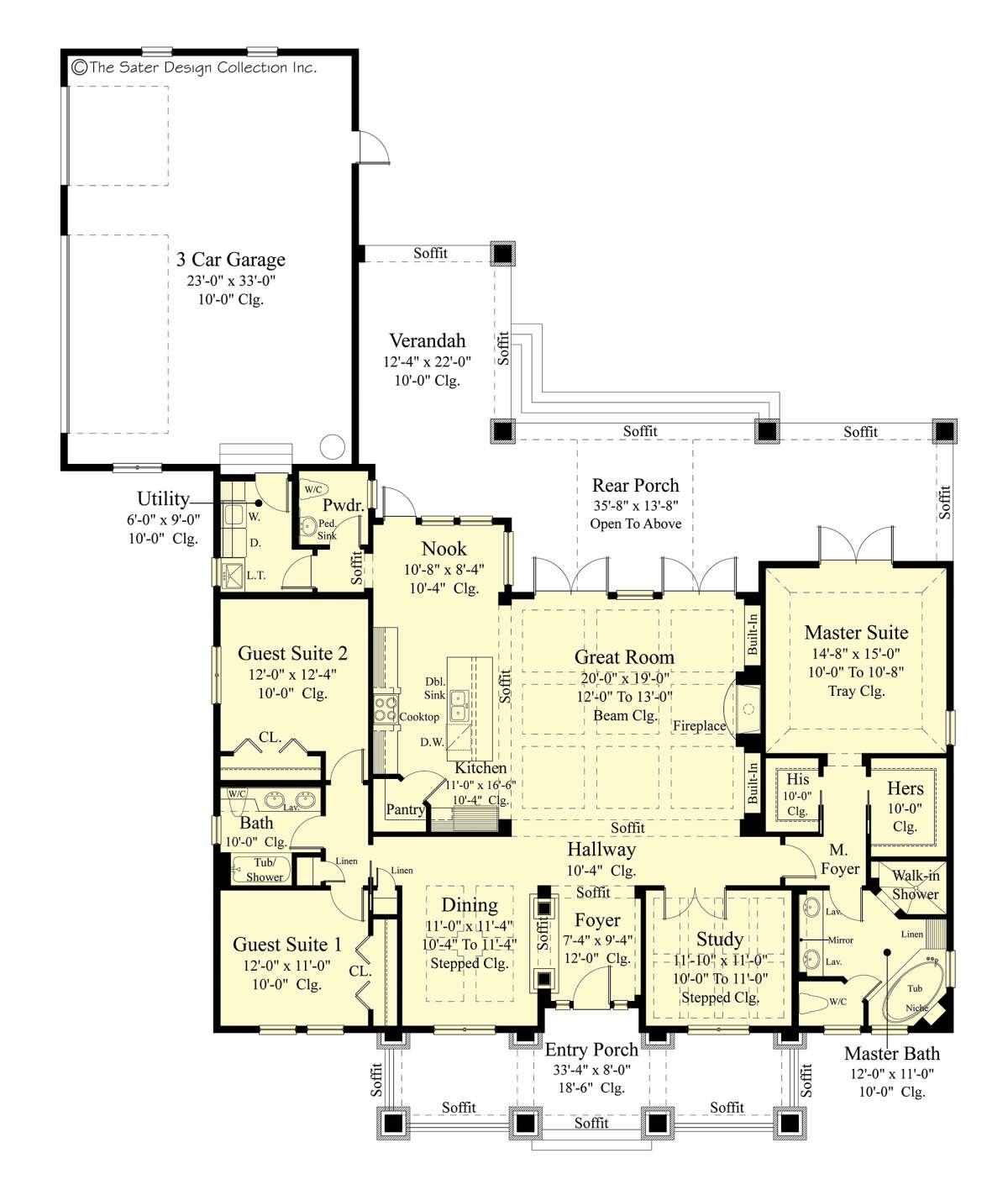Main Floor  for House Plan #8436-00025