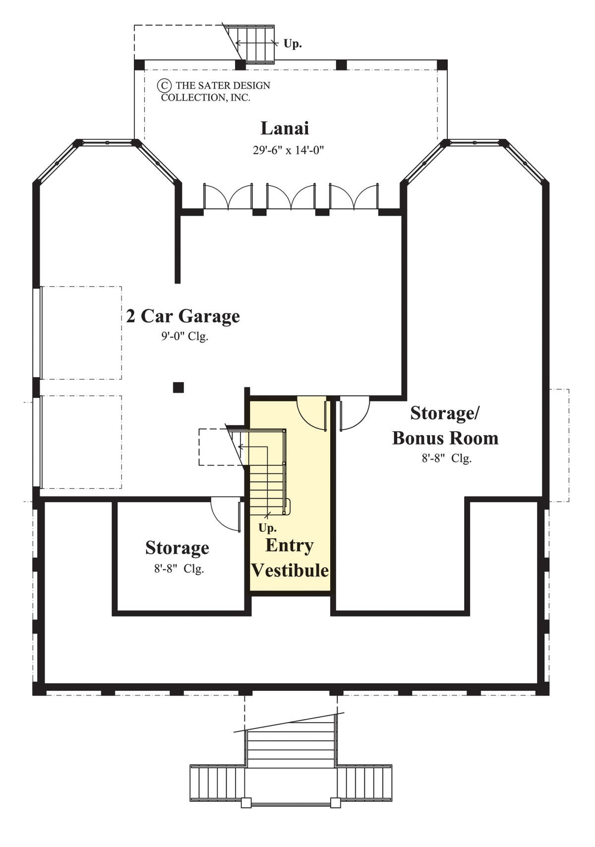 Lower Floor for House Plan #8436-00027