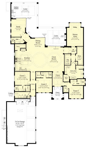 Main Floor  for House Plan #8436-00028
