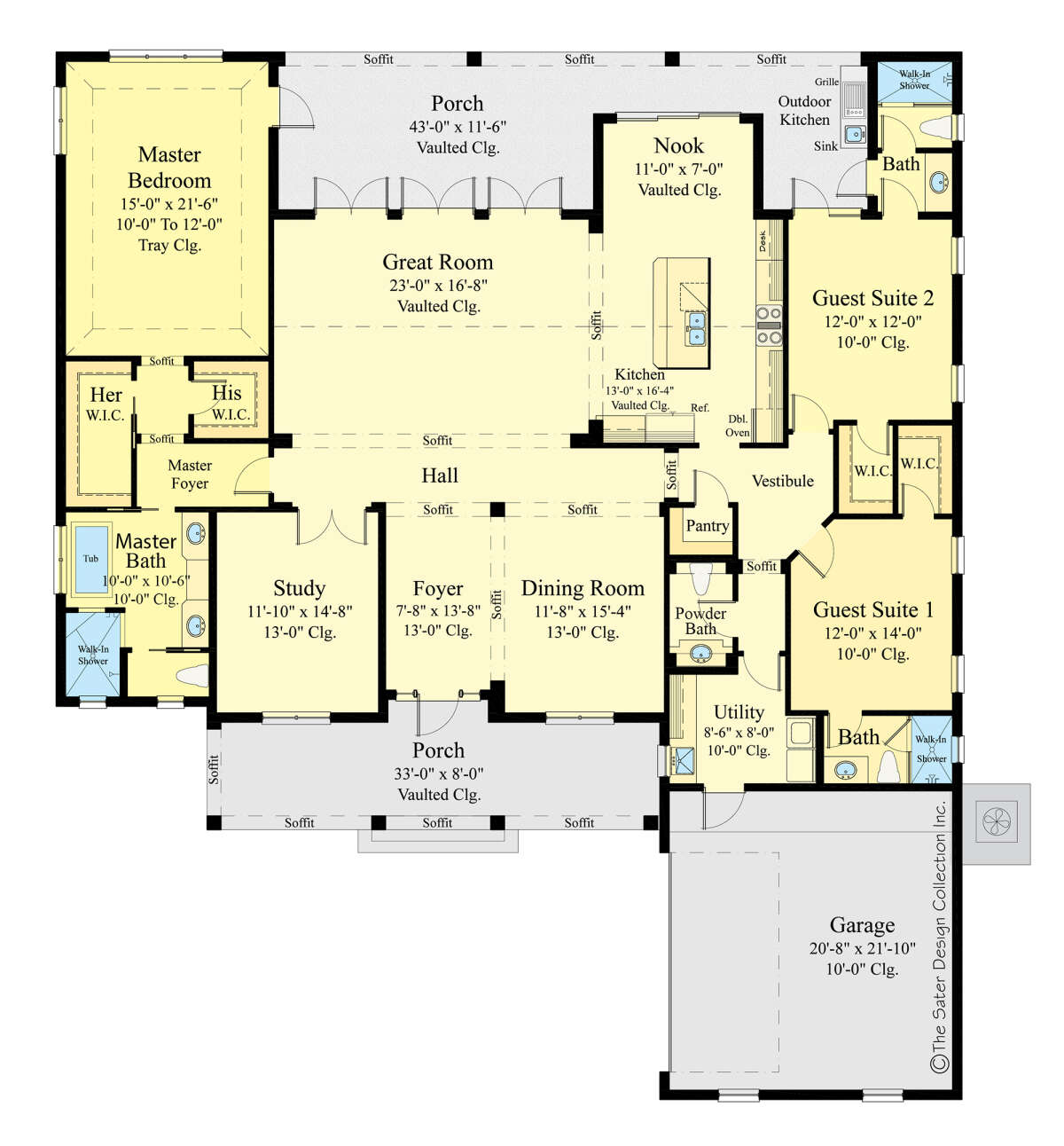 Main Floor  for House Plan #8436-00029