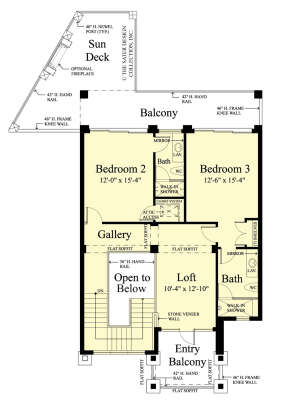 Second Floor for House Plan #8436-00030