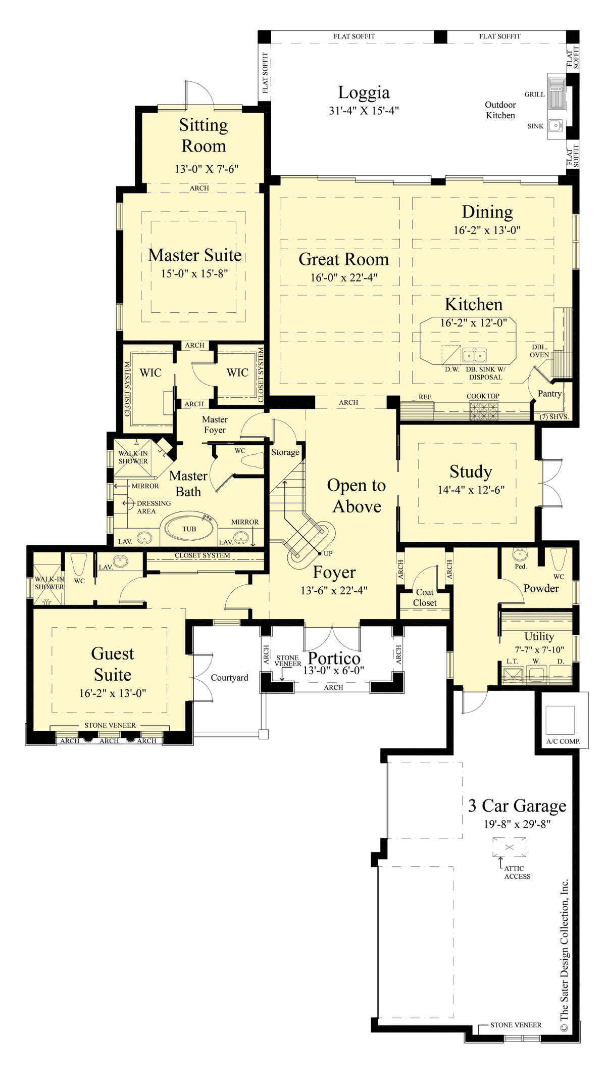 Main Floor  for House Plan #8436-00031