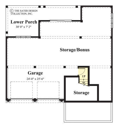 First Floor for House Plan #8436-00032