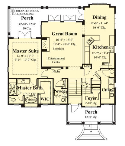 Main Floor for House Plan #8436-00032