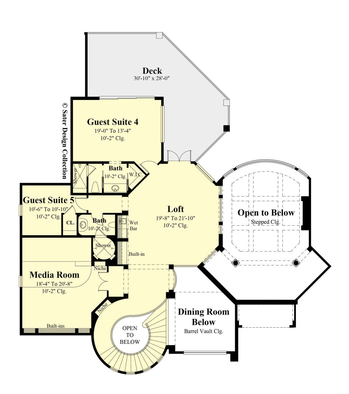 Second Floor for House Plan #8436-00034