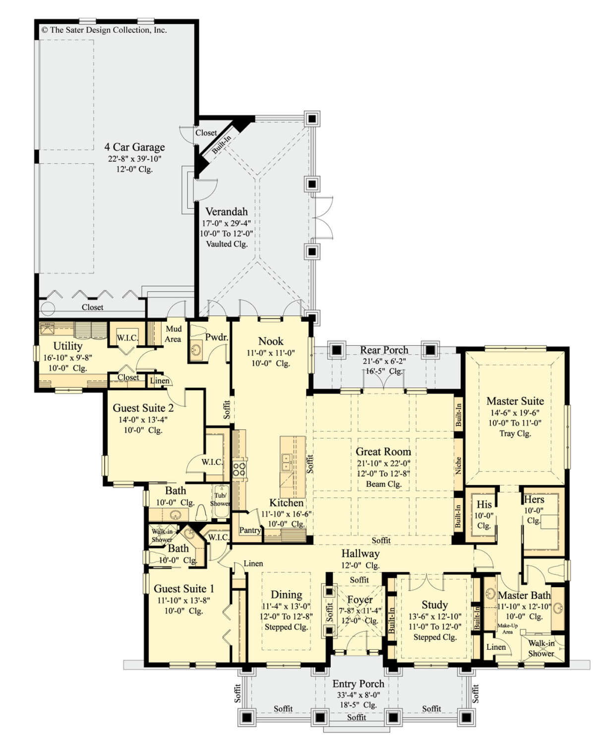 Main Floor  for House Plan #8436-00035